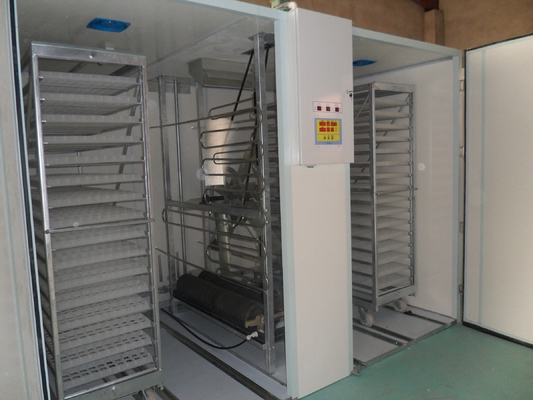 Oeuf commercial d'incubateur d'étape unique hachant les oeufs 5.7kw de la machine 20000