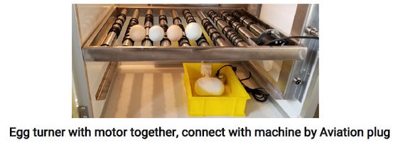 acheter 40 oeufs Mini Commercial Goose Egg Incubators avec Turner Hen Hatching Machine automatique online manufacture