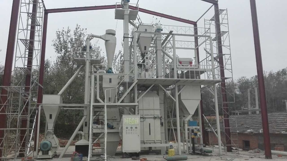 acheter Chaîne de production de Ring Die Biomass Wood Pellet 180kw online manufacture